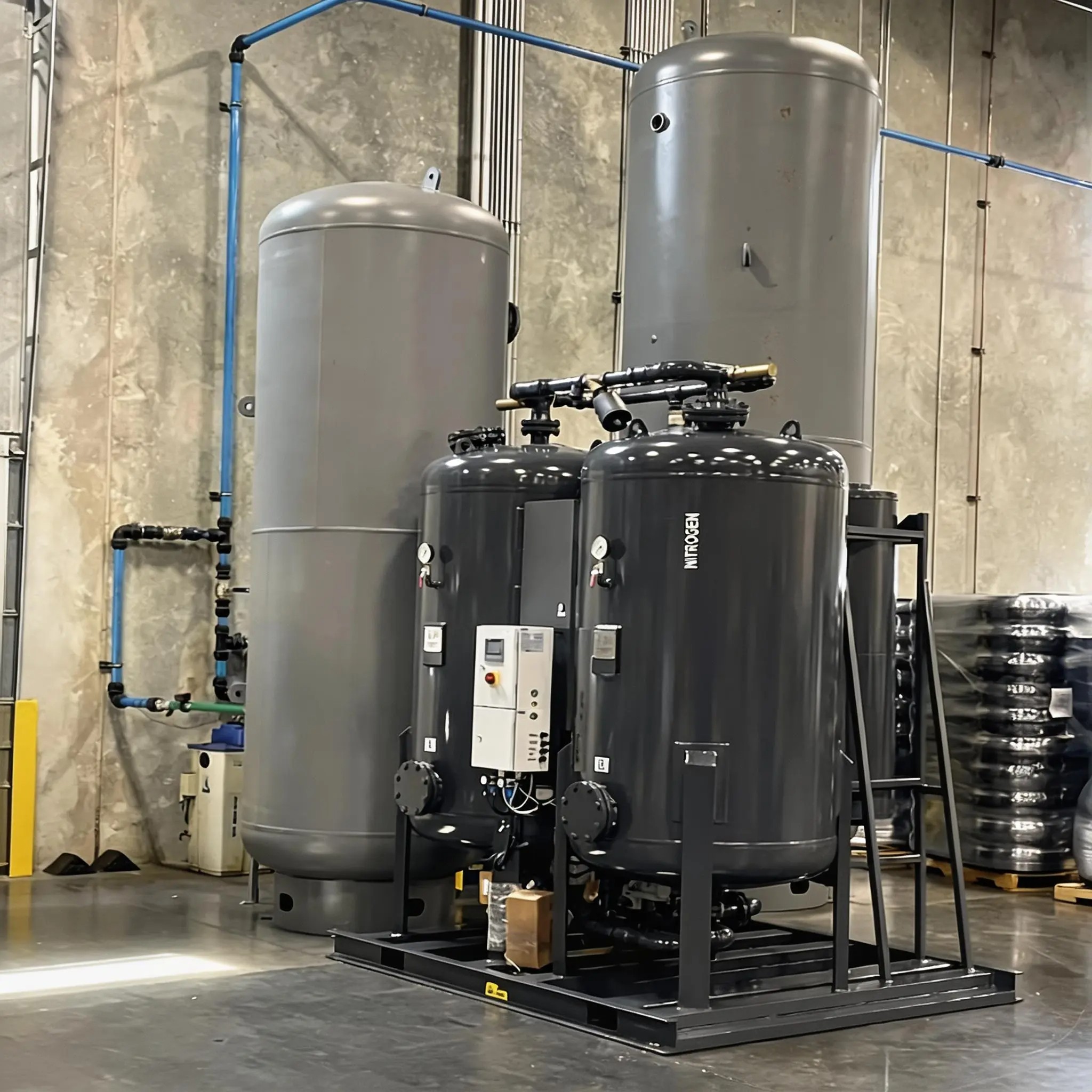 Industrial nitrogen compressed air system - Advance Air Tampa